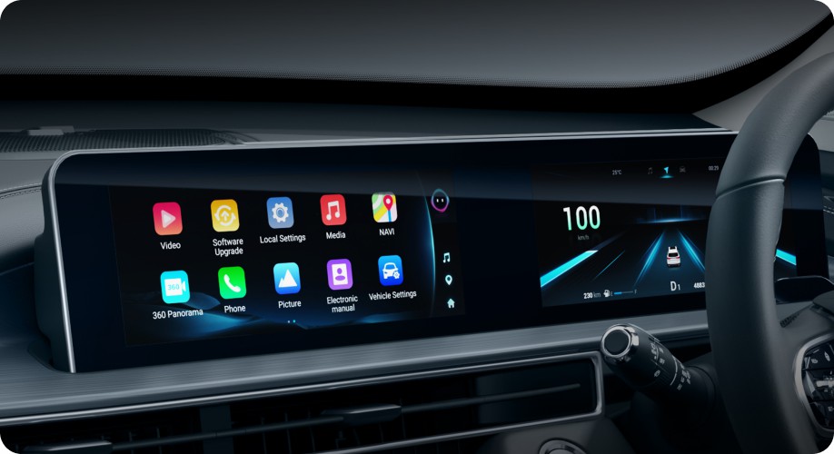 10.25 Inch Dual Screen