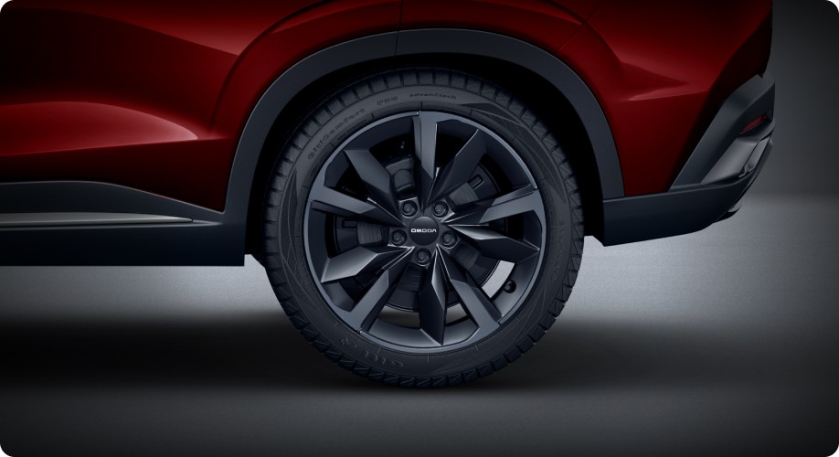 18 Inch Black Shadow Blade Alloy Velg