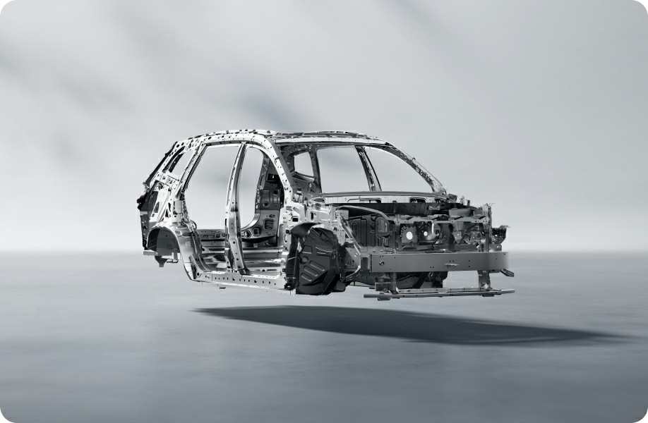 Bodi high-strength terintegrasi dengan T1X platform