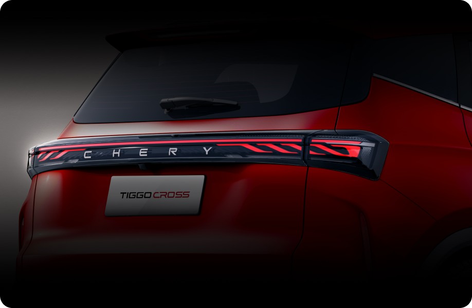 Desain Lampu Belakang Tiger Stripes LED