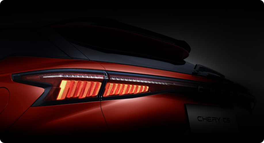 Full LED Rear Lamp with Sequential Turning Light