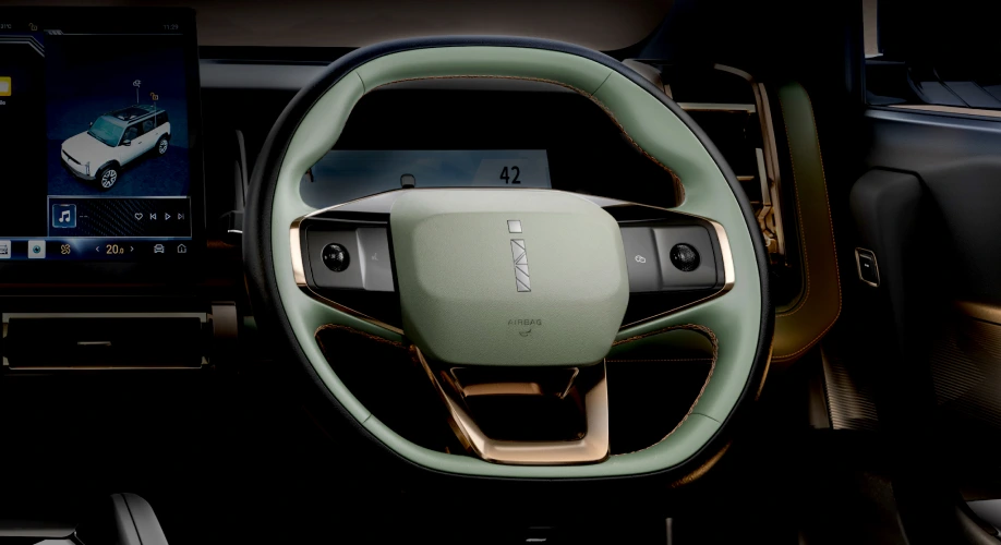 Setir Multi Fitur Berlapis Kulit Premium