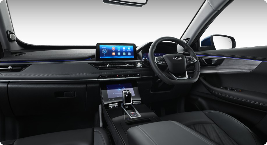 Setir berlapis Kulit Premium