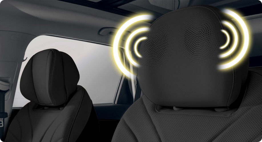 Speaker Sandaran Kepala